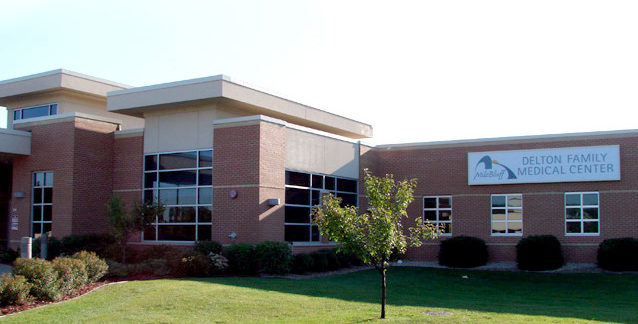 Exterior of Delton Family Medical Center