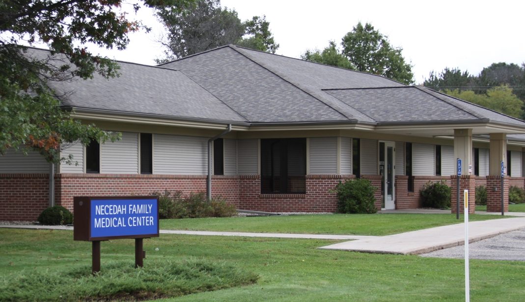 Exterior of Necedah Family Medical Clinic